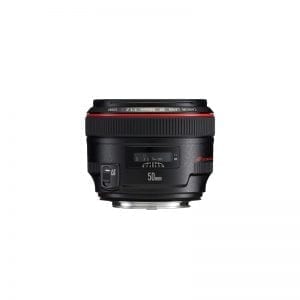 EF 50MM 1.2 L USM LENS/ CASE & HOOD 1257B003AA