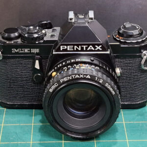 Pentax ME Super Black - 50mm F2 Lens