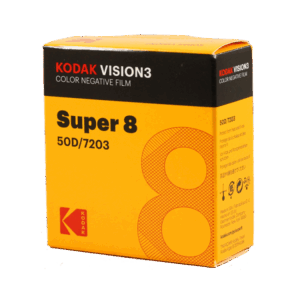 Kodak Vision3 50D #7203 - 50ft Super 8 Film
