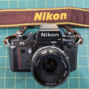 Nikon F3 HP with 50mm 1:2 lens