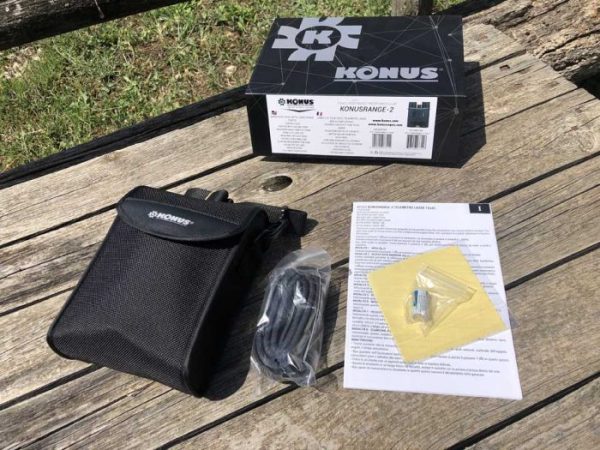 Konus Range 2 10x42 Binoculars with 7311 Rangefinder - Image 2