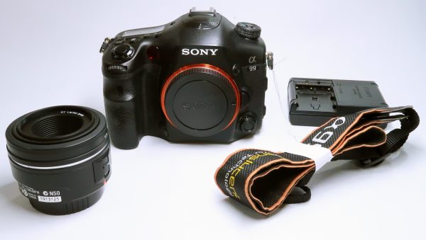 Sony A99 Full-Frame DSLR + NEW 50mm Lens
