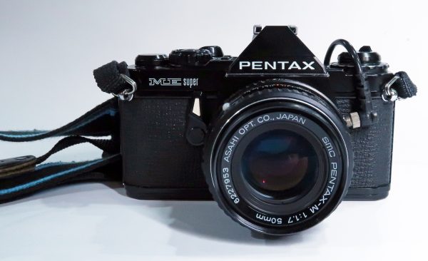 Pentax ME Super with 50mm Lens & Data Back