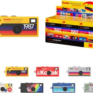 BOX OF 6 Kodak Charmera Key Chain Digital Cameras
